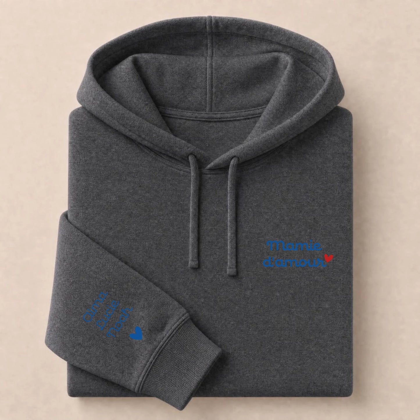 Sweat personnalisé mamie brodé - Mamie d'amour – vue 33