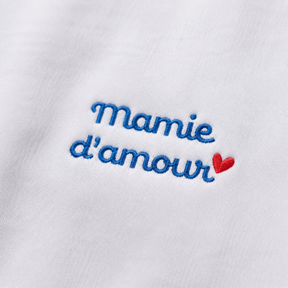 Sweat personnalisé mamie brodé - Mamie d'amour – vue 4