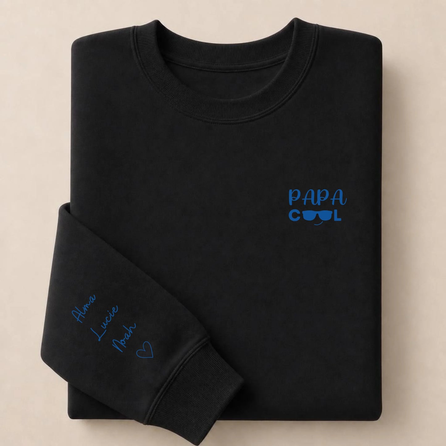 Sweat personnalisé papa brodé - Papa cool – vue 10
