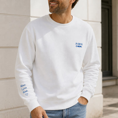 Sweat personnalisé papa brodé - Papa cool – vue 4