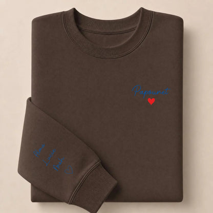 Sweat personnalisé papa brodé - Papounet – vue 13
