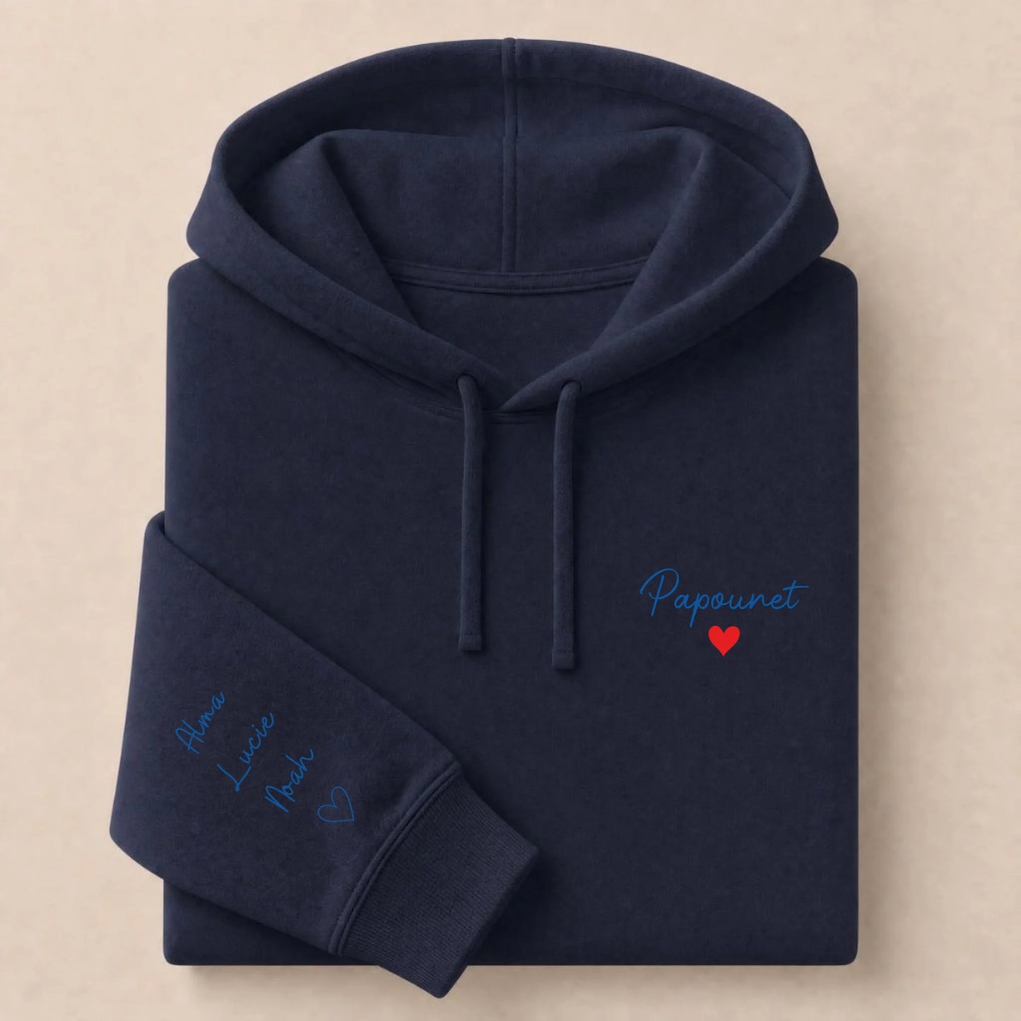 Sweat personnalisé papa brodé - Papounet – vue 29