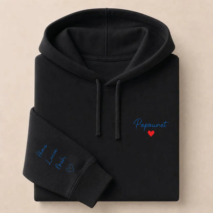 Sweat personnalisé papa brodé - Papounet – vue 33