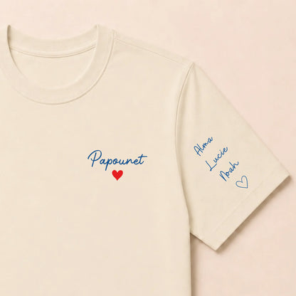 Sweat personnalisé papa brodé - Papounet – vue 41
