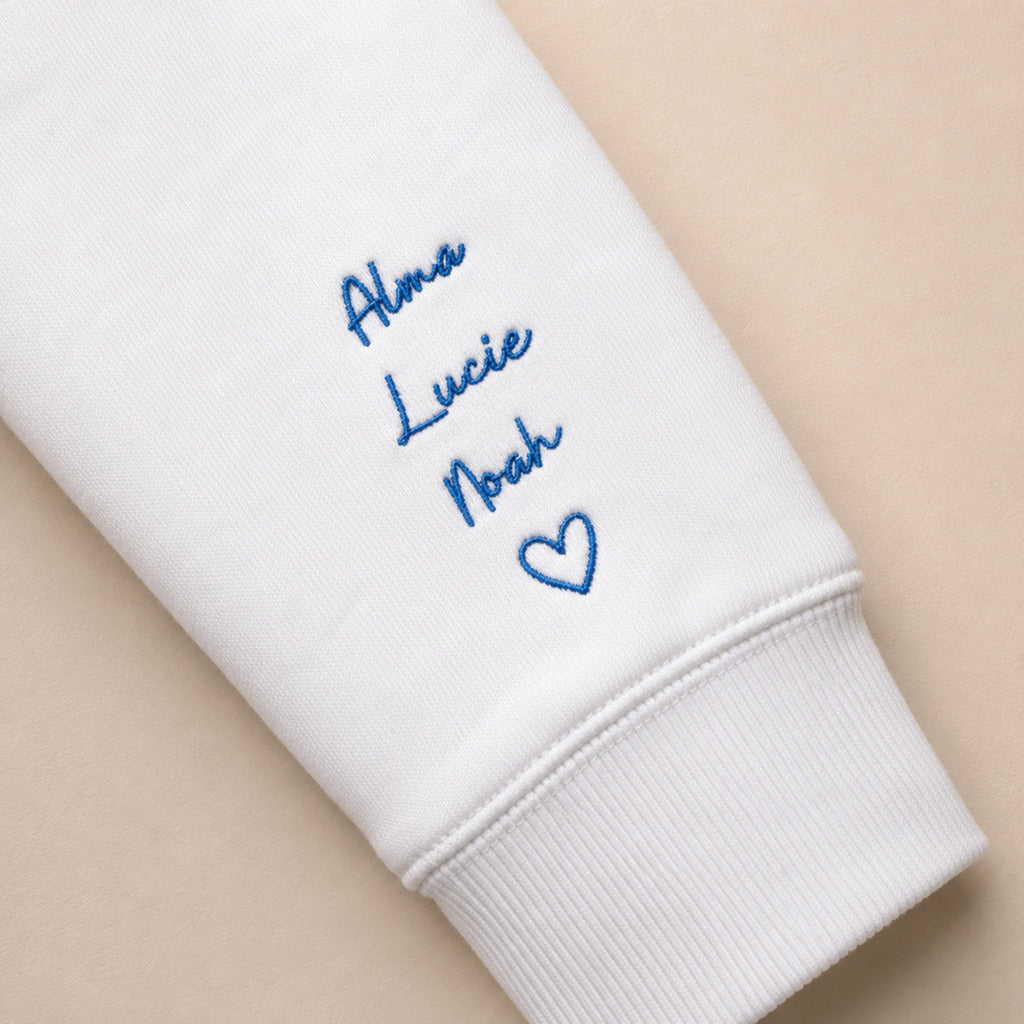 Sweat personnalisé papa brodé - Papounet – vue 5