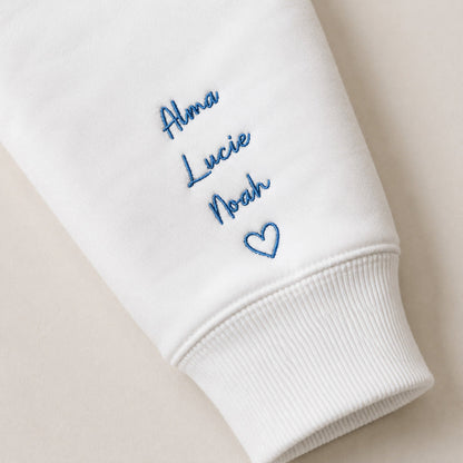 Sweat personnalisé papa brodé - Père-fect – vue 5
