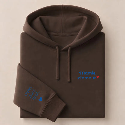Sweat personnalisé maman brodé - Maman d'amour – vue 25