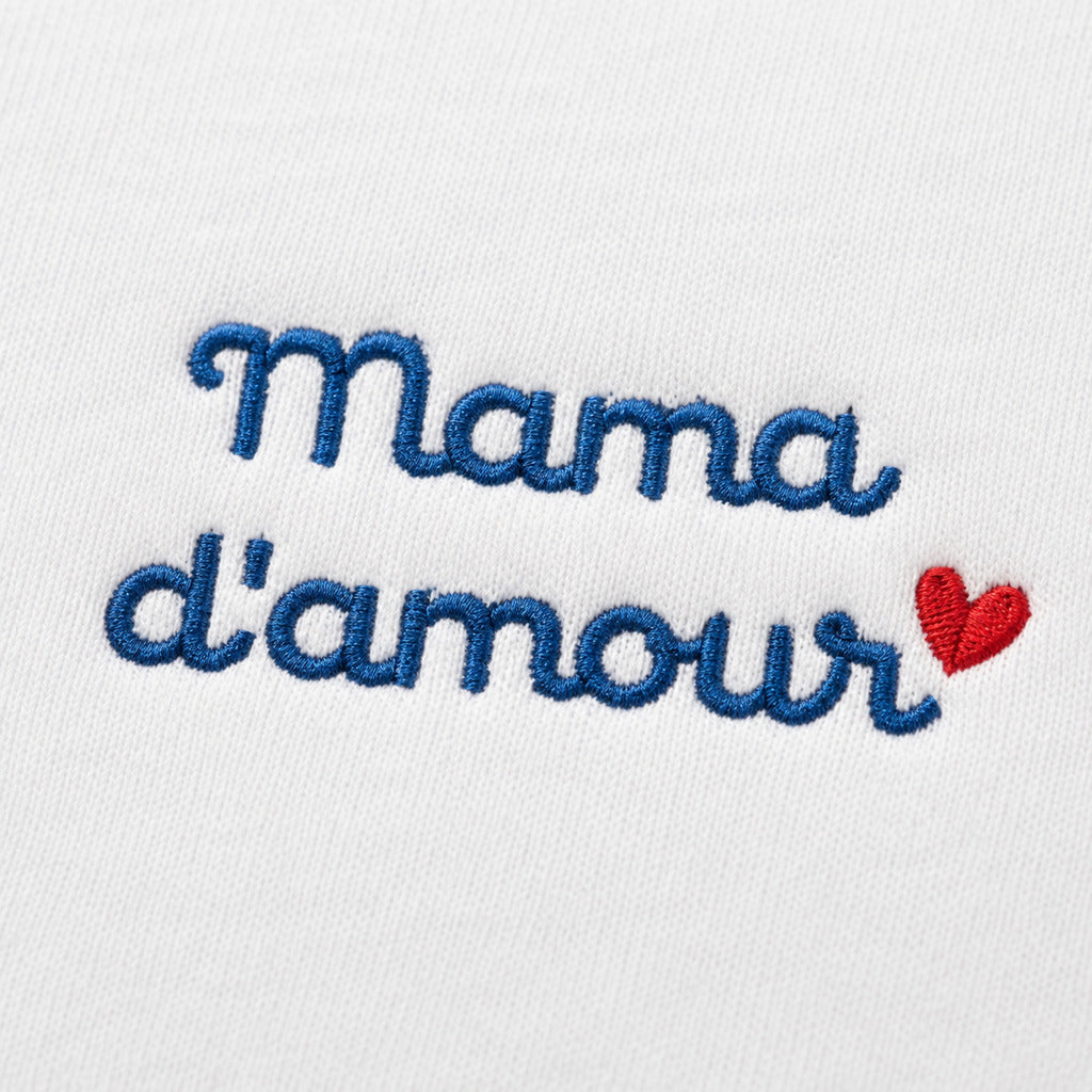 Sweat personnalisé maman brodé - Maman d'amour – vue 4