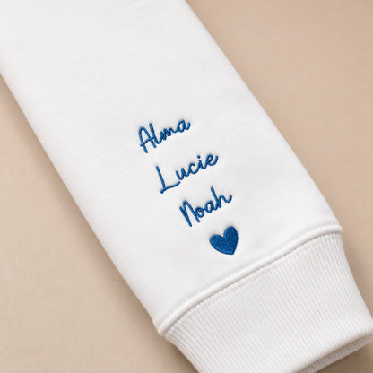Sweat personnalisé maman brodé - Maman d'amour – vue 5