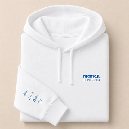 Pull Maman personnalisé et brodé – Maman depuis – vue 18