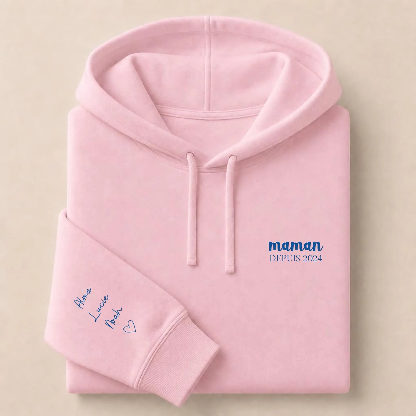 Pull Maman personnalisé et brodé – Maman depuis – vue 24