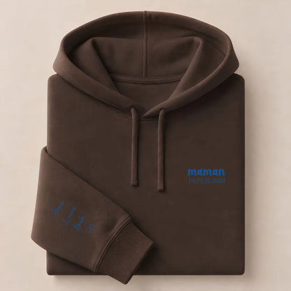 Pull Maman personnalisé et brodé – Maman depuis – vue 25