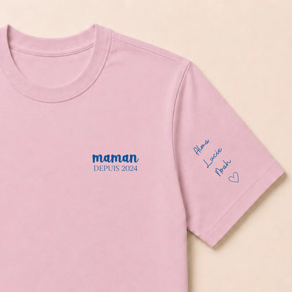 Pull Maman personnalisé et brodé – Maman depuis – vue 37
