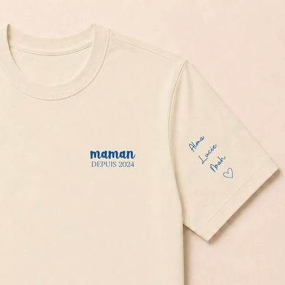 Pull Maman personnalisé et brodé – Maman depuis – vue 38