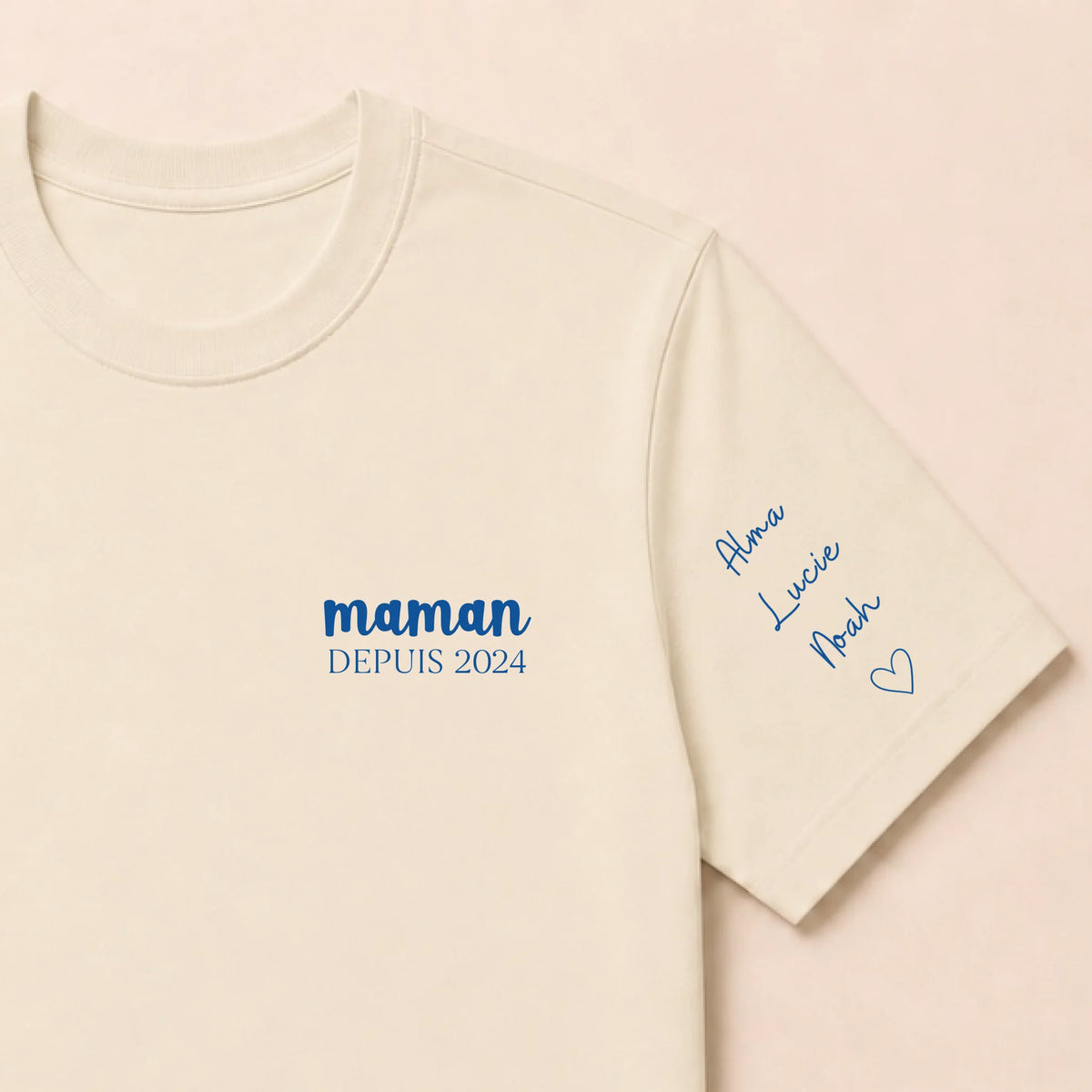 Pull personnalisé brodé- Maman depuis – vue 44