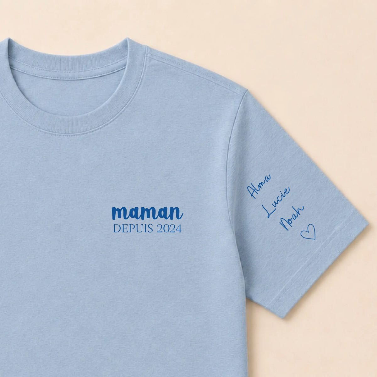 Pull personnalisé brodé- Maman depuis – vue 46