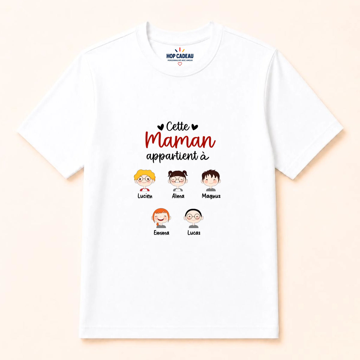 Pull Maman personnalisé – Cette Maman appartient à – vue 26