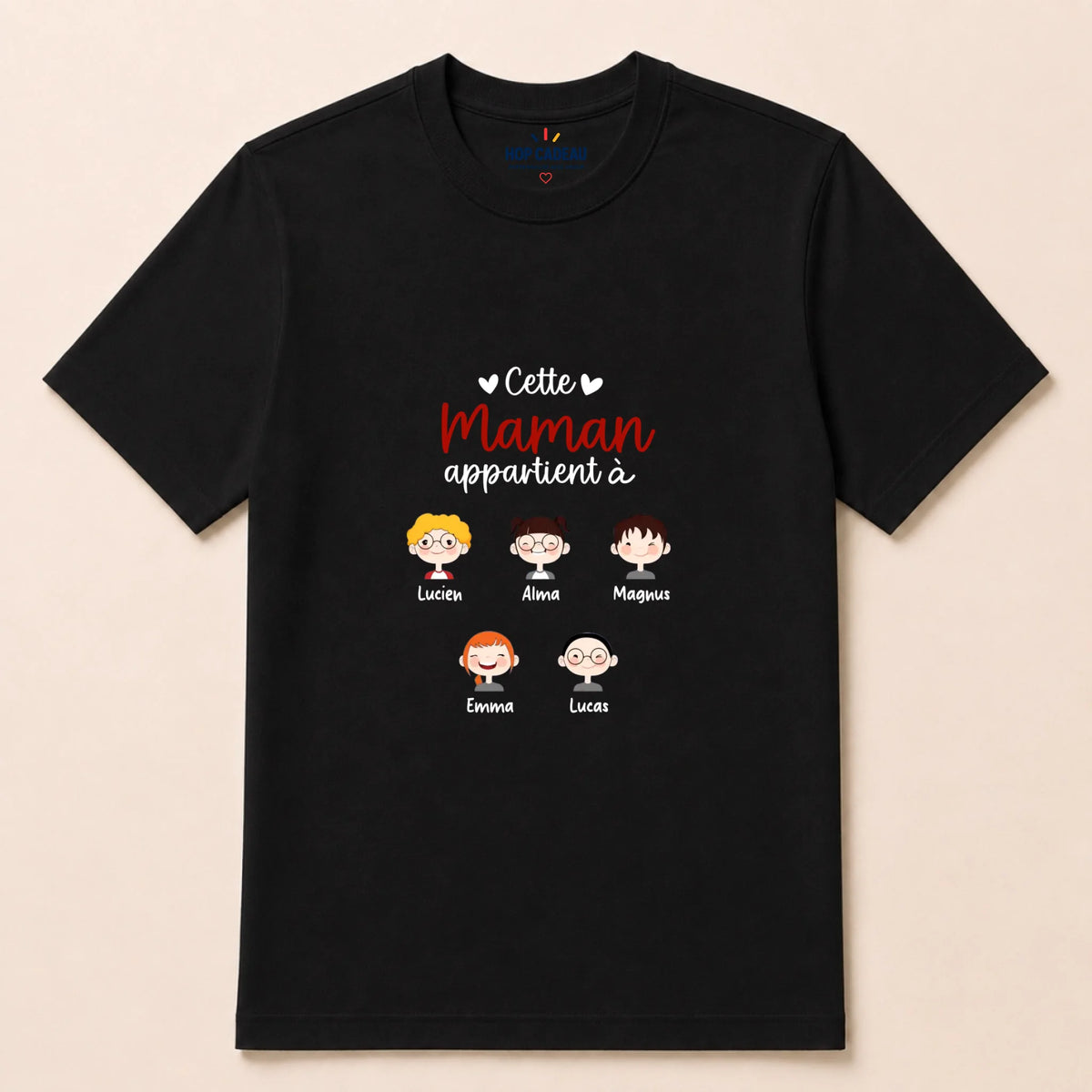 Pull Maman personnalisé – Cette Maman appartient à – vue 27