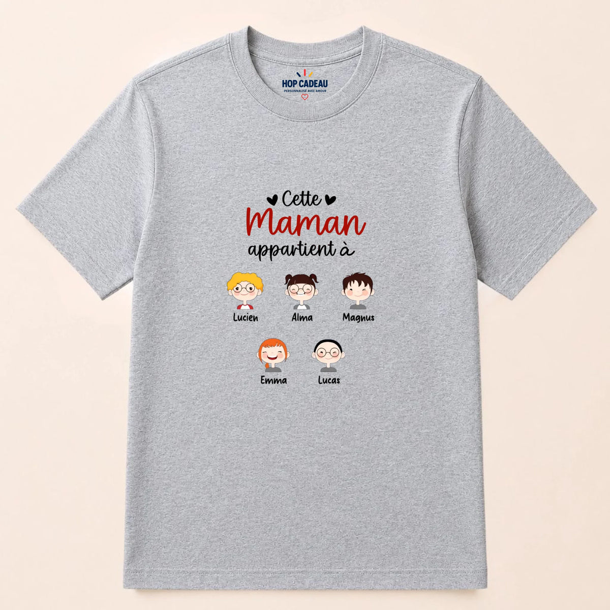 Pull Maman personnalisé – Cette Maman appartient à – vue 28