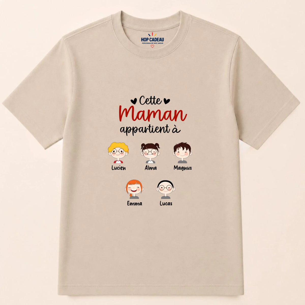 Pull Maman personnalisé – Cette Maman appartient à – vue 29