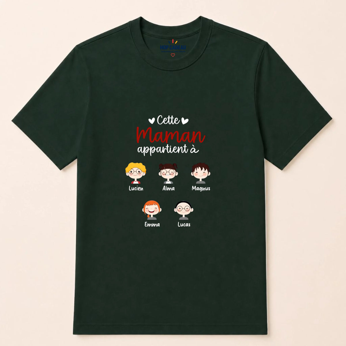 Pull Maman personnalisé – Cette Maman appartient à – vue 31