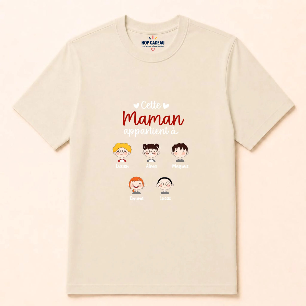 Pull Maman personnalisé – Cette Maman appartient à – vue 33