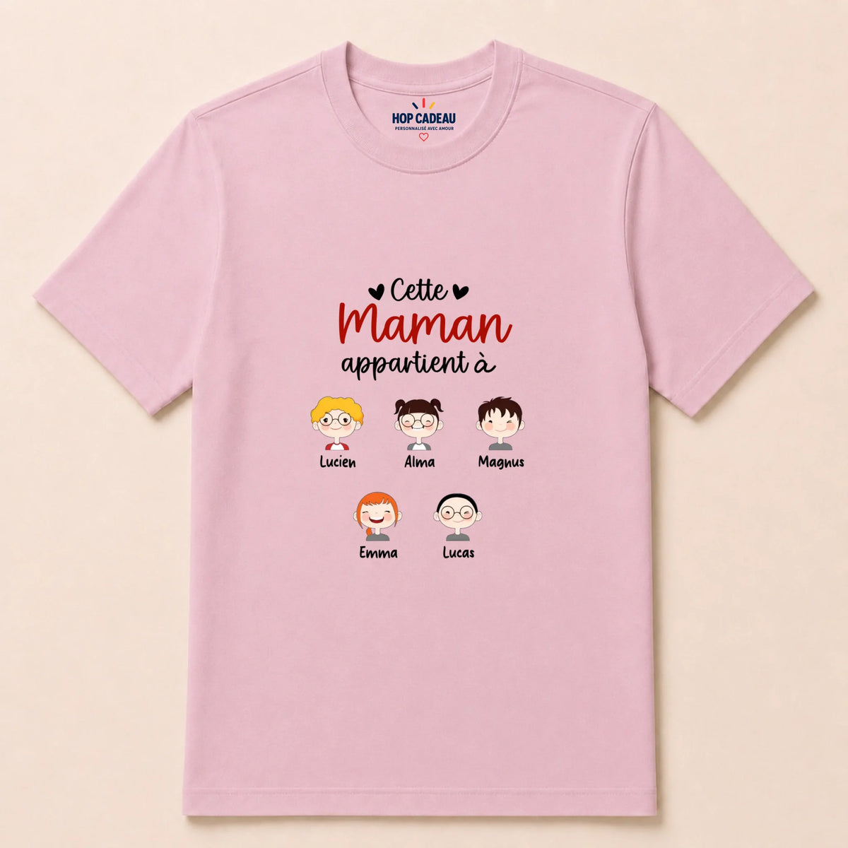 Pull Maman personnalisé – Cette Maman appartient à – vue 36