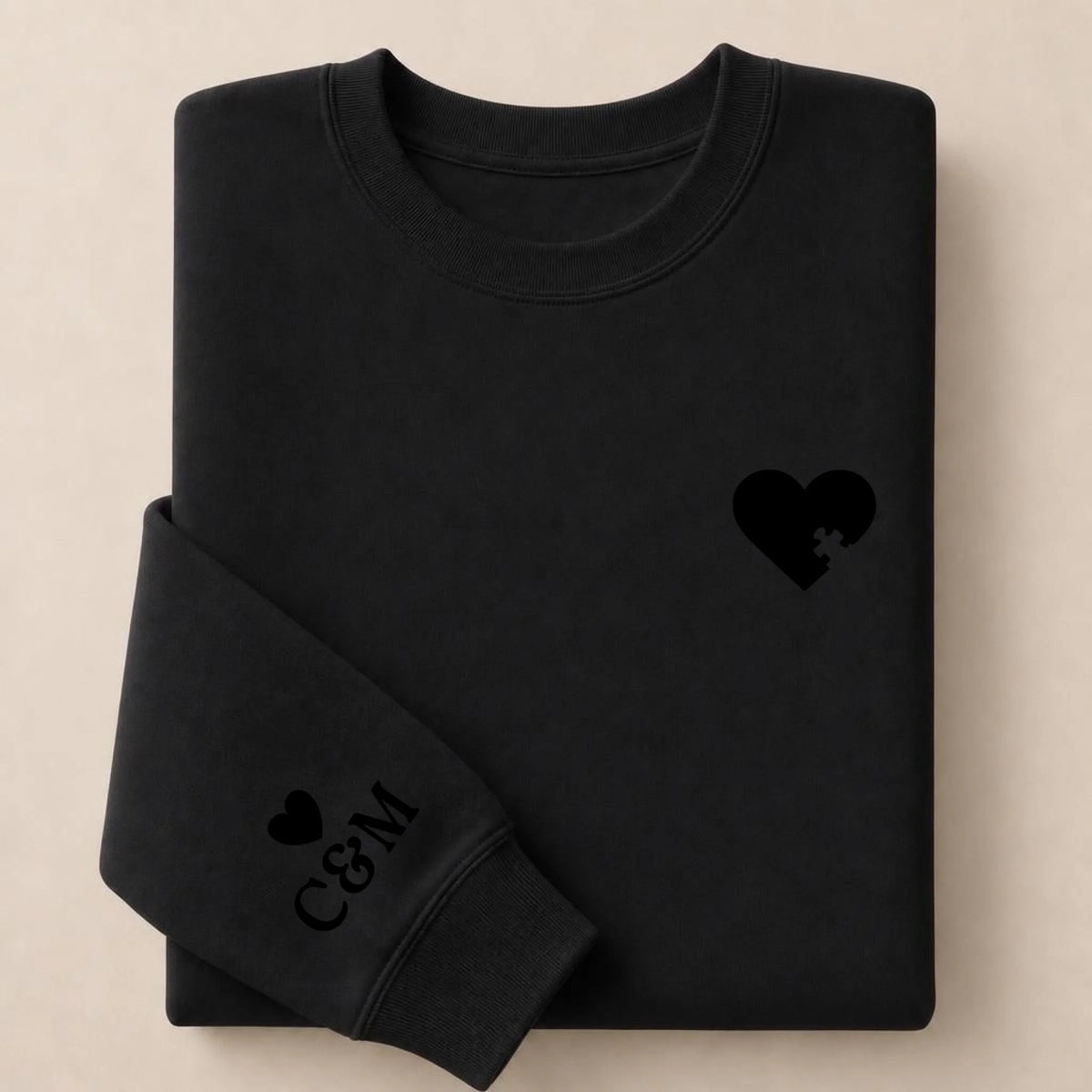 Pull personnalisé couple broderie – vue 21