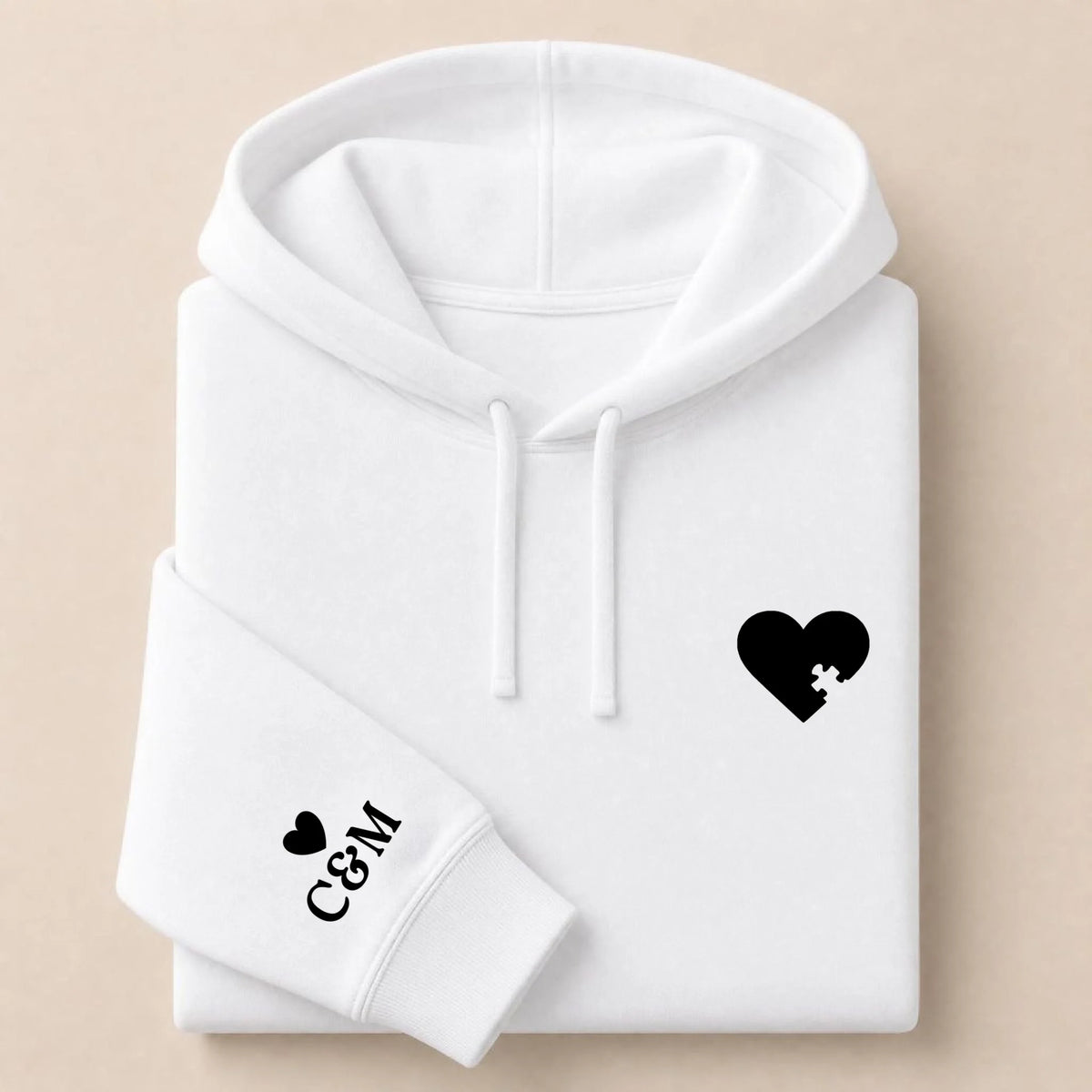 Pull personnalisé couple broderie – vue 33