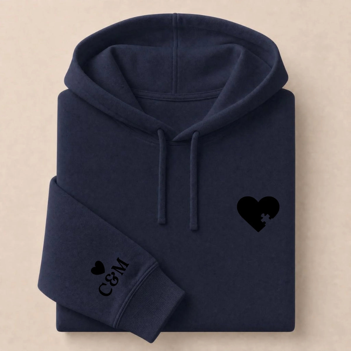 Pull personnalisé couple broderie – vue 40