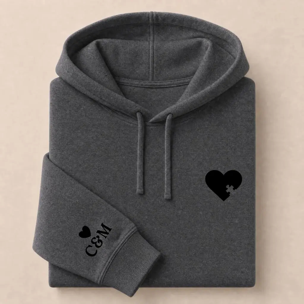 Pull personnalisé couple broderie – vue 42