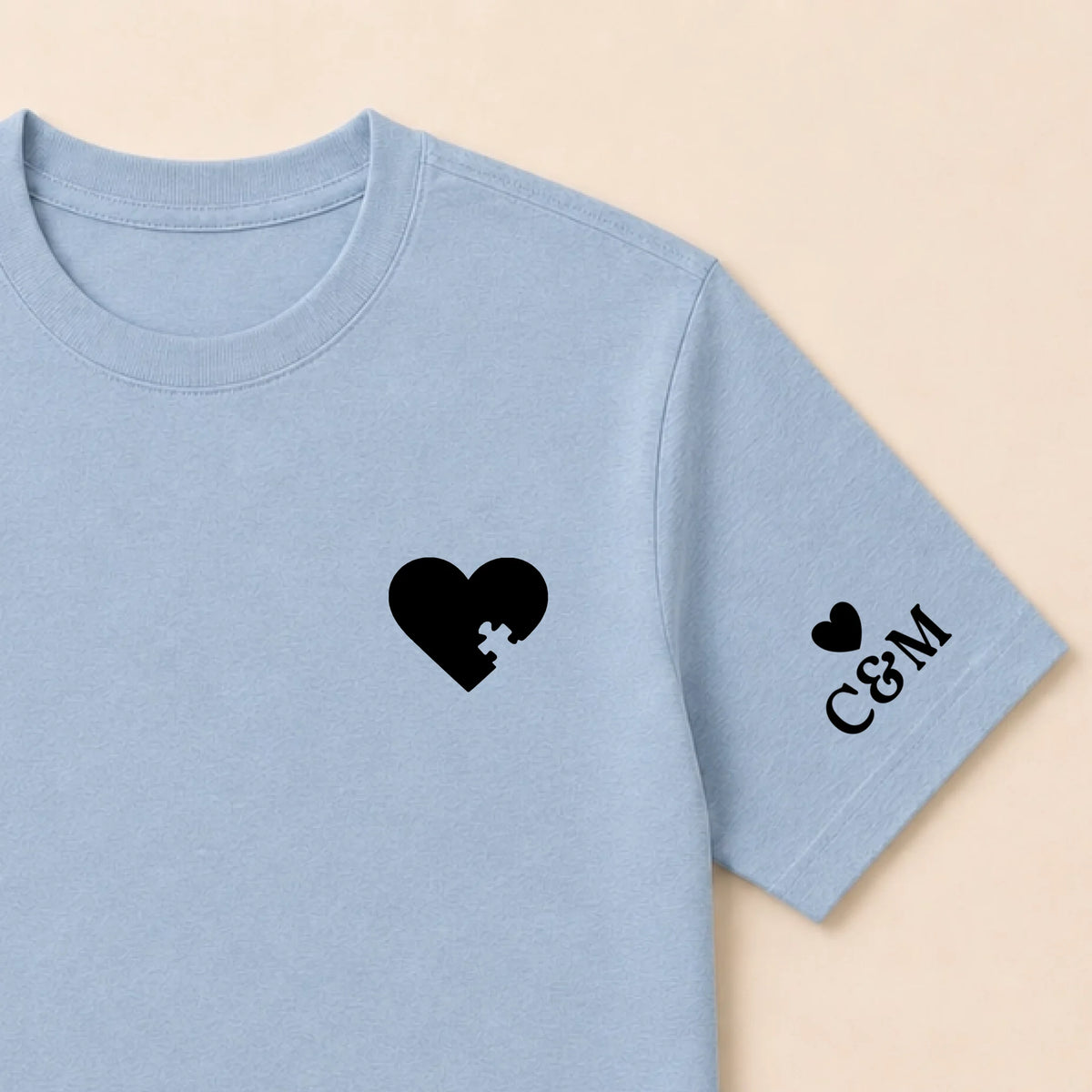 Pull personnalisé couple broderie – vue 60