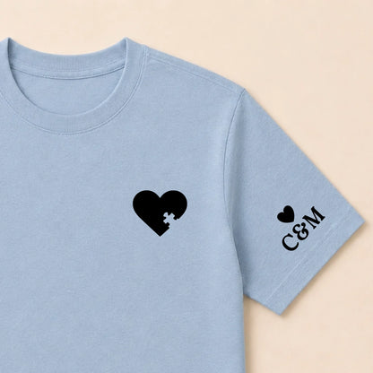 Pull personnalisé couple broderie – vue 60