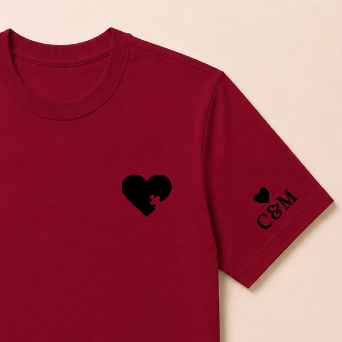 Pull personnalisé couple broderie – vue 63