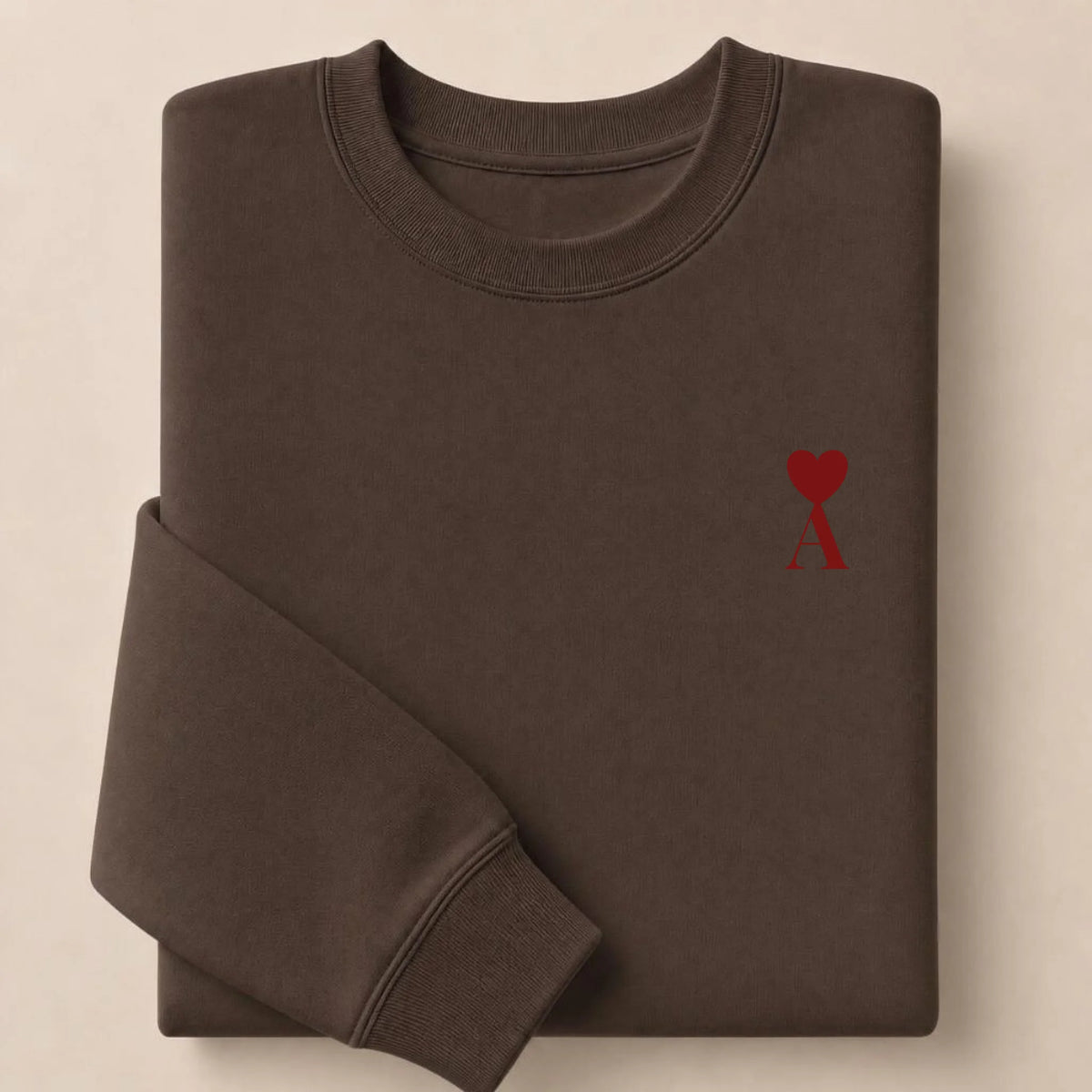 Pull personnalisé couple initiale – vue 11