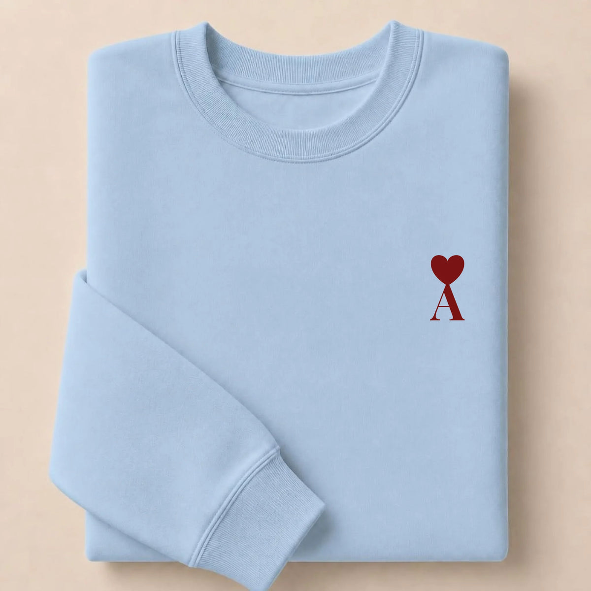 Pull personnalisé couple initiale – vue 13