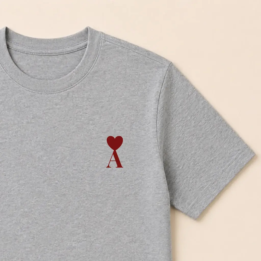 Pull personnalisé couple initiale – vue 47