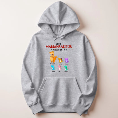Pull Maman personnalisé – Mamansaurus – vue 15