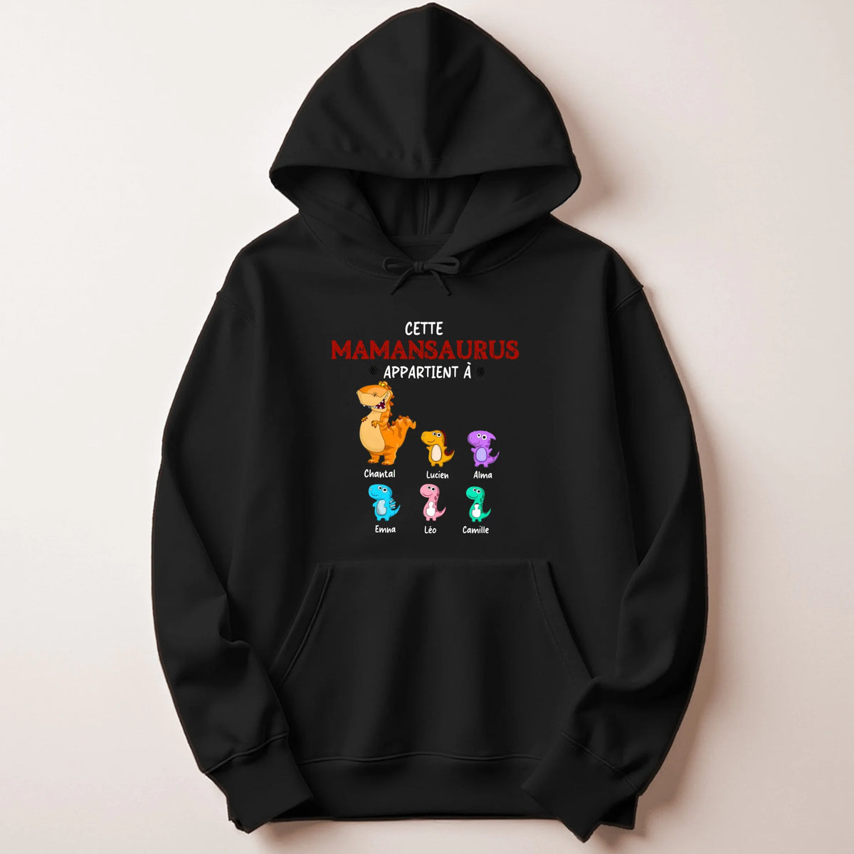 Pull Maman personnalisé – Mamansaurus – vue 18