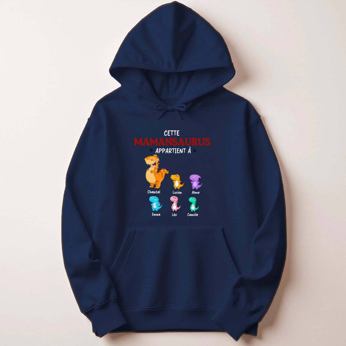 Pull Maman personnalisé – Mamansaurus – vue 21