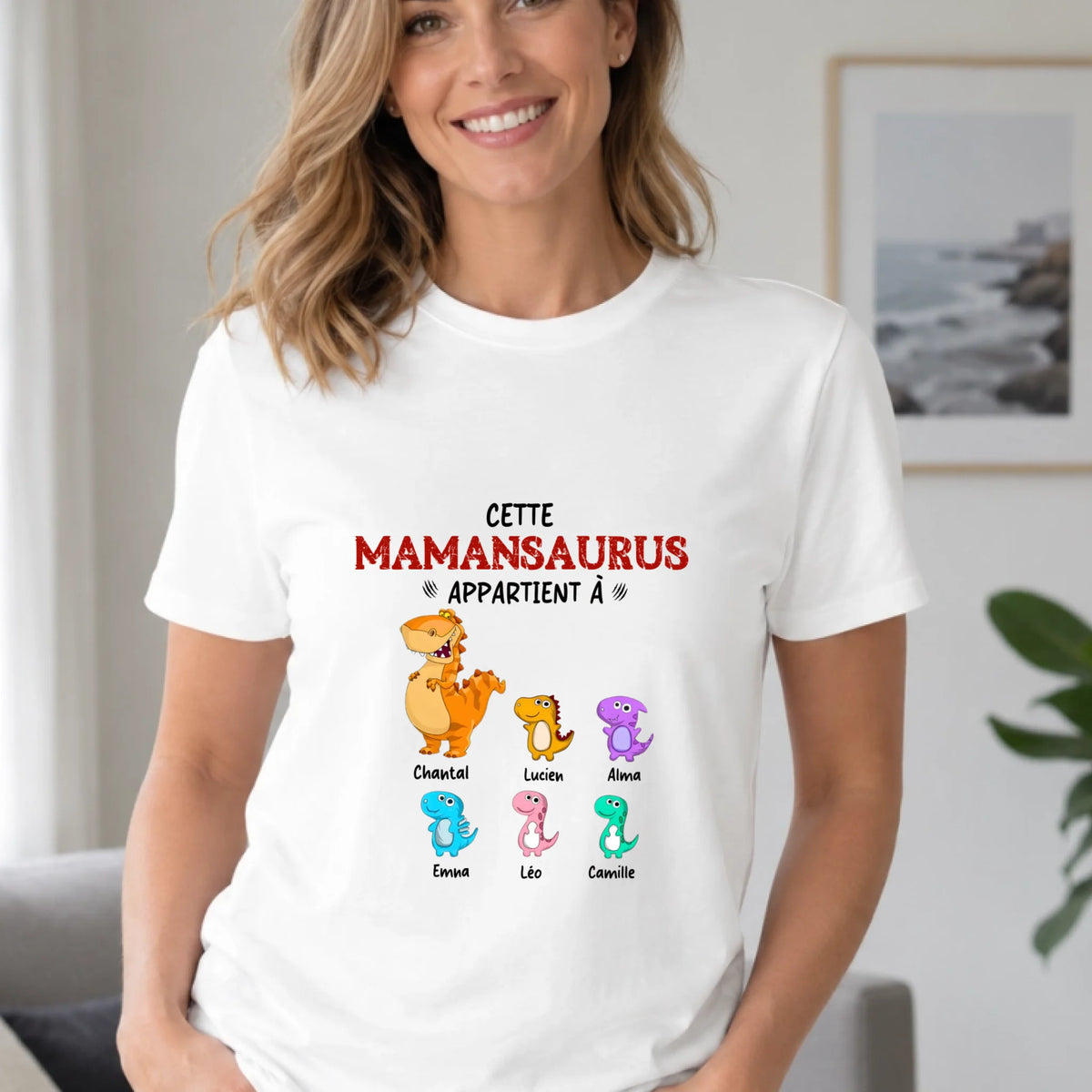 Pull Maman personnalisé – Mamansaurus – vue 24