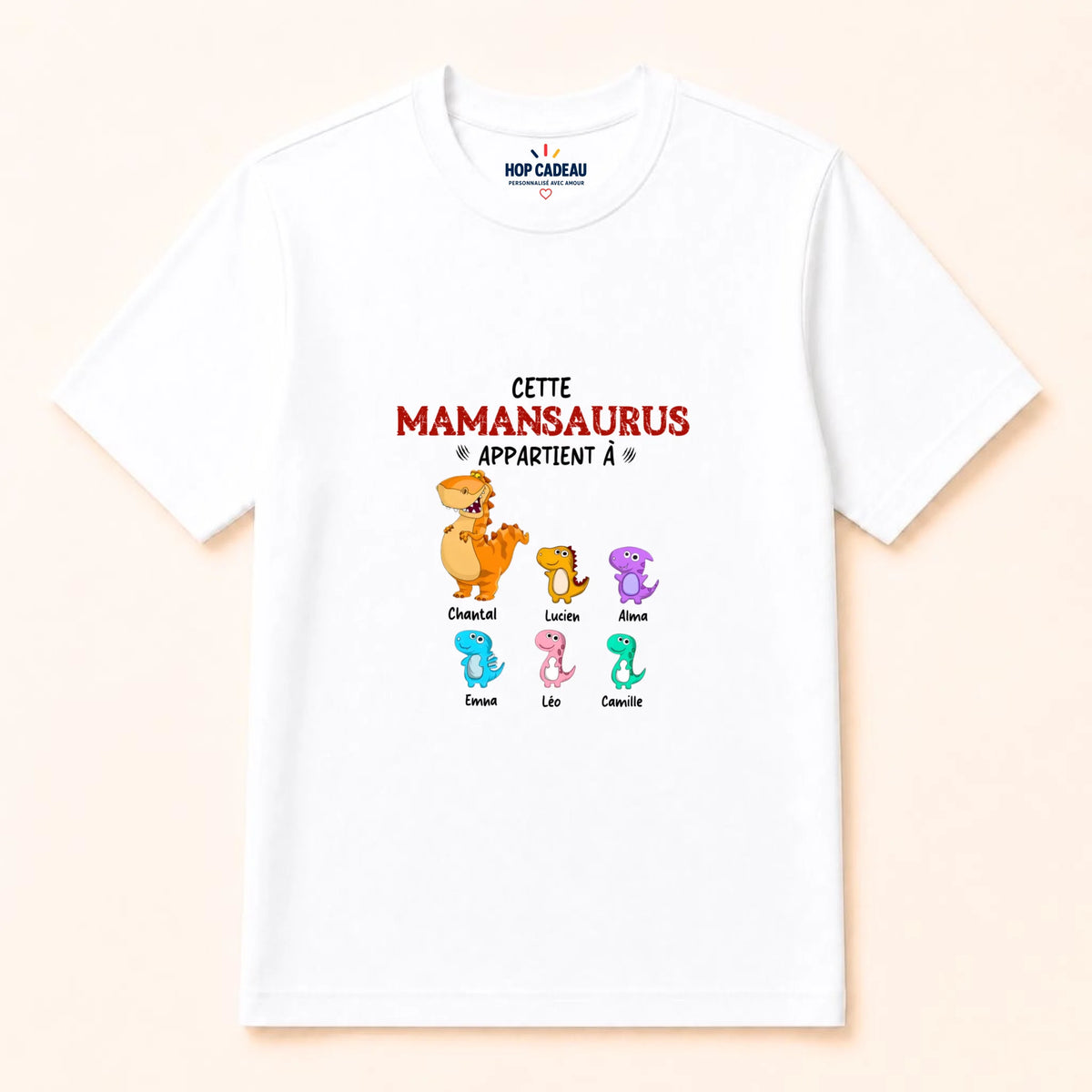 Pull Maman personnalisé – Mamansaurus – vue 26