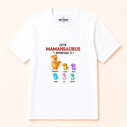 Pull Maman personnalisé – Mamansaurus – vue 26