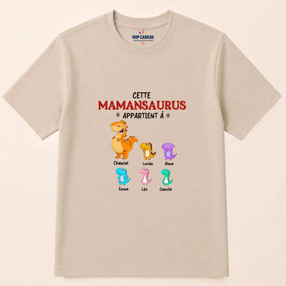 Pull Maman personnalisé – Mamansaurus – vue 29