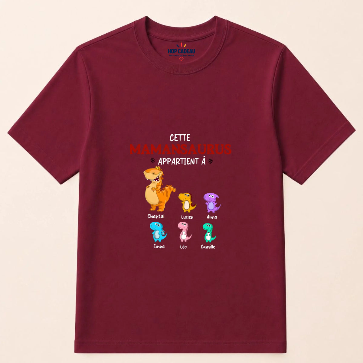 Pull Maman personnalisé – Mamansaurus – vue 32