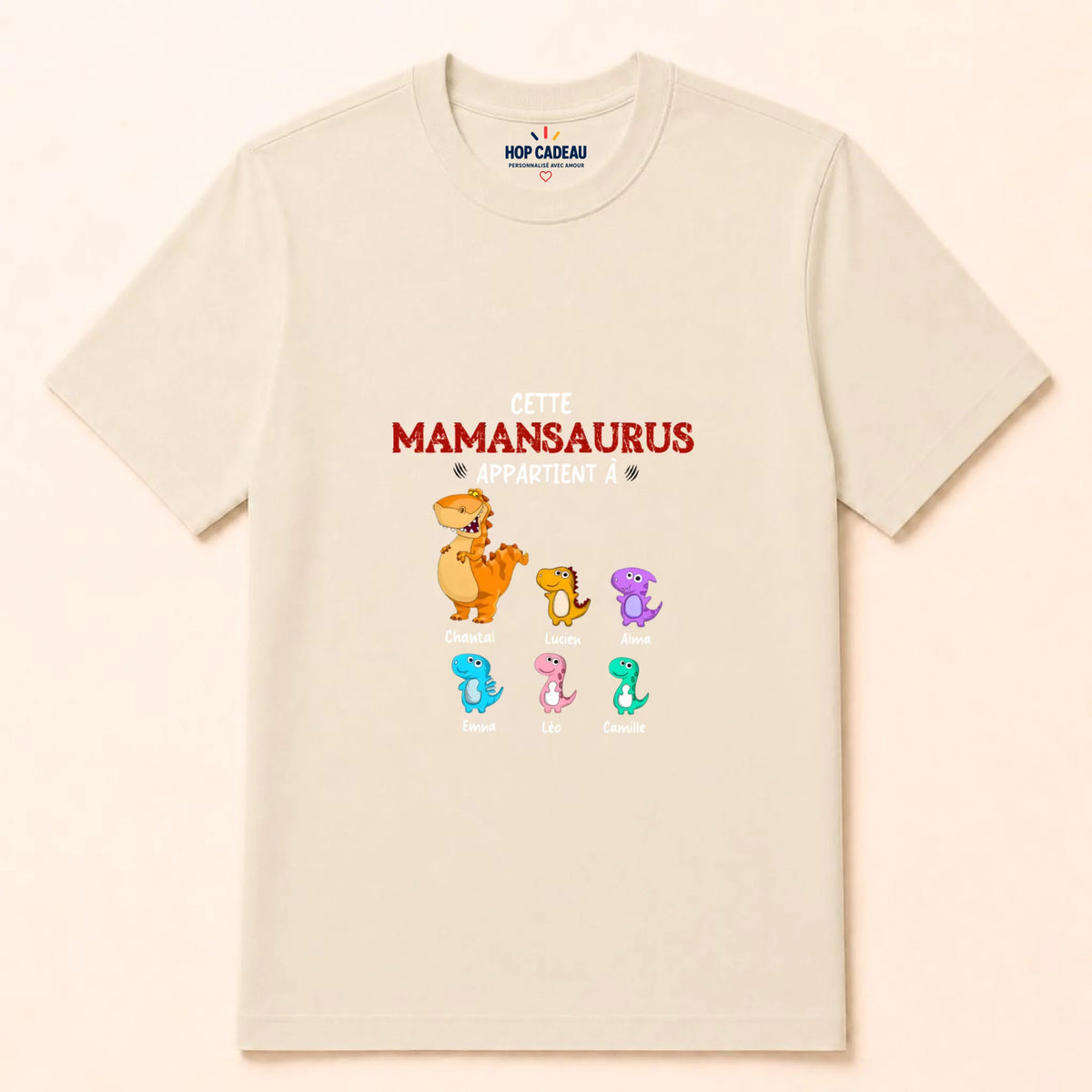 Pull Maman personnalisé – Mamansaurus – vue 33