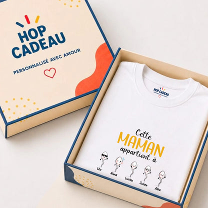 Pull Maman personnalisé – Ses enfants – vue 27