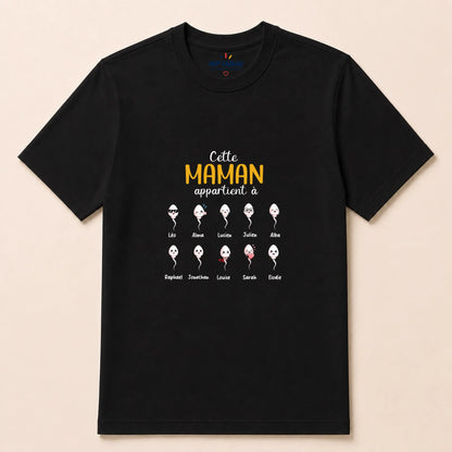 Pull Maman personnalisé – Ses enfants – vue 28