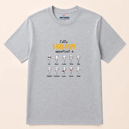 Pull Maman personnalisé – Ses enfants – vue 29