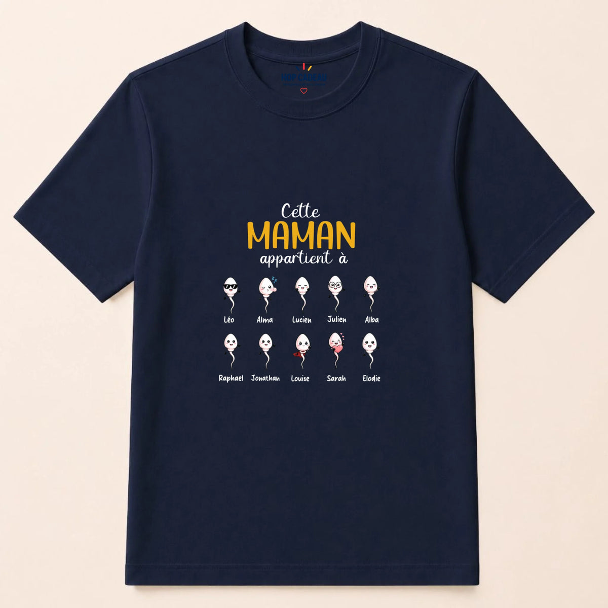 Pull Maman personnalisé – Ses enfants – vue 35